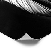 Black White Native American Indian Man Poster (Hoek)