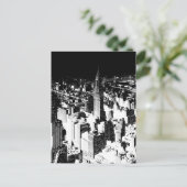 Black & White New York Briefkaart (Staand voorkant)