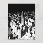 Black & White New York Briefkaart (Voorkant)