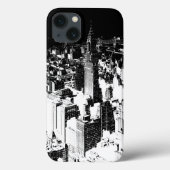 Black & White New York Case-Mate iPhone Case (Achterkant)