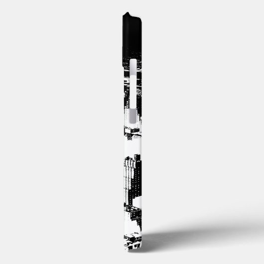 Black & White New York Case-Mate iPhone Case (Achterkant / Links)