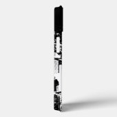 Black & White New York Case-Mate iPhone Case (Achterkant / Rechts)