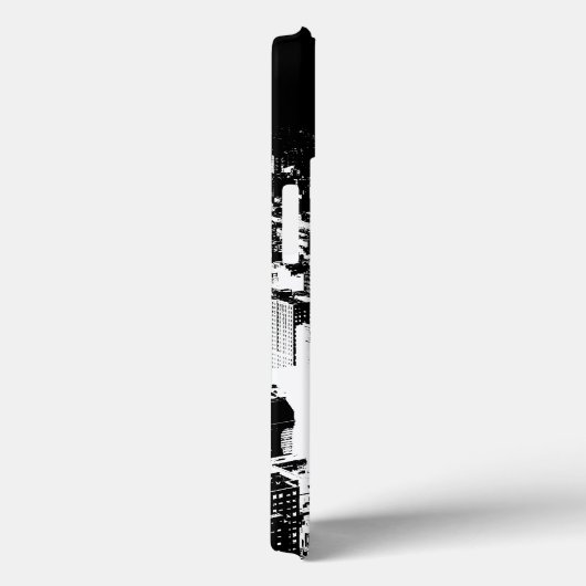 Black & White New York Case-Mate iPhone Case (Achterkant / Rechts)