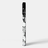 Black & White New York Case-Mate iPhone Case (Achterkant / Links)