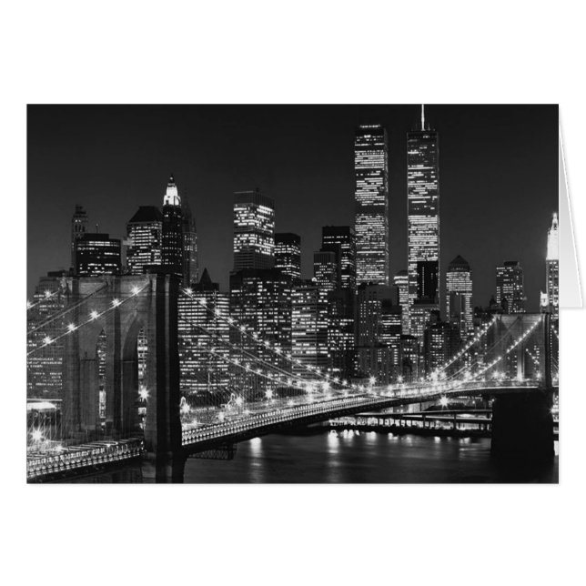 Black & White New York City (Voorkant Horizontaal)