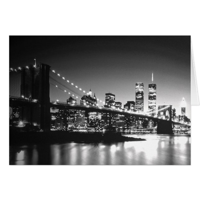 Black & White New York City (Voorkant Horizontaal)