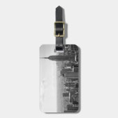 Black & White New York City Bagagelabel (Voorkant verticaal)