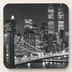 Black & White New York City Bier Onderzetter