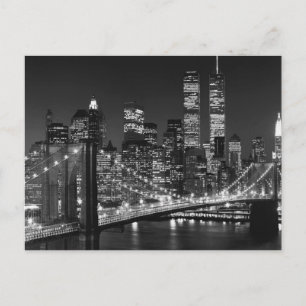 Black & White New York City Briefkaart
