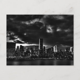 Black & White New York City Briefkaart
