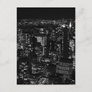 Black & White New York City Briefkaart