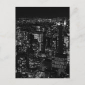 Black & White New York City Briefkaart (Voorkant)