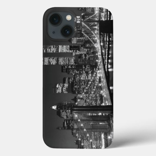 Black & White New York City Case-Mate iPhone Case (Achterkant)