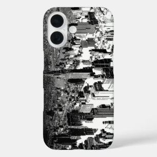 Black & White New York City iPhone 16 Hoesje