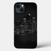 Black & White New York City Case-Mate iPhone Case (Achterkant)