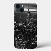 Black & White New York City Case-Mate iPhone Case (Achterkant)