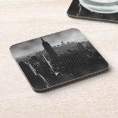 Black & White New York City Drankjes Onderzetter (Linkerzijde)