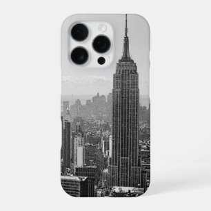 Black & White New York City iPhone 16 Pro Hoesje