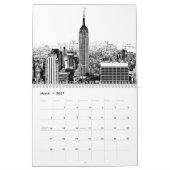Black & White New York City Kalender (Mar 2027)