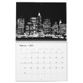 Black & White New York City Kalender (Feb 2027)