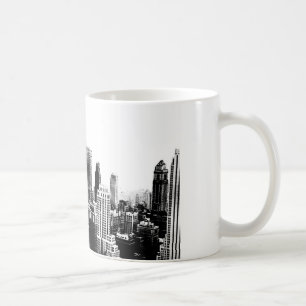 Black & White New York City Koffiemok