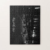 Black & White New York City Legpuzzel (Verticaal)