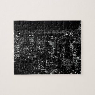Black & White New York City Legpuzzel