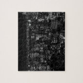 Black & White New York City Legpuzzel (Verticaal)