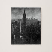 Black & White New York City Legpuzzel (Verticaal)