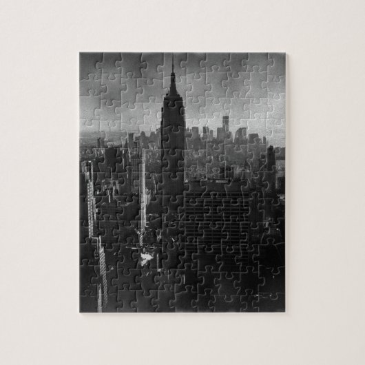 Black & White New York City Legpuzzel (Verticaal)
