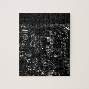 Black & White New York City Legpuzzel