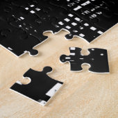 Black & White New York City Midtown Legpuzzel (Zijkant)