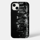 Black & White New York City Night Case-Mate iPhone Case (Achterkant)