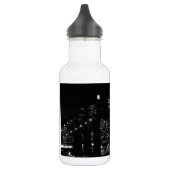 Black & White New York City Night Waterfles (Links)