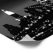 Black & White New York City Poster (Hoek)