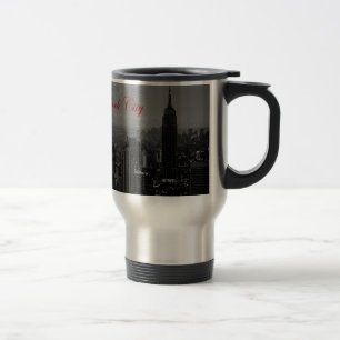 Black White New York City Reisbeker
