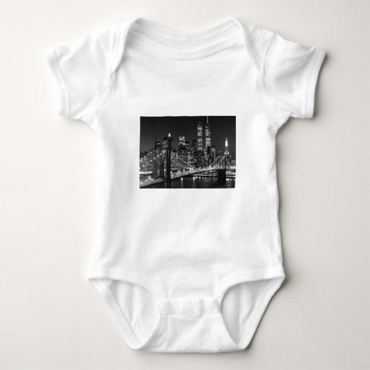 Black & White New York City Romper (Voorkant)