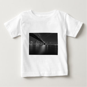 Black White New York City Skyline