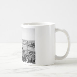 Black White New York City Skyline Koffiemok