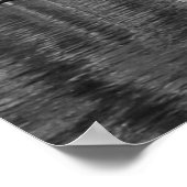 Black White New York City Skyscapers Silhouette Poster (Hoek)