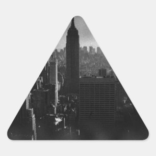 Black & White New York City Sticker