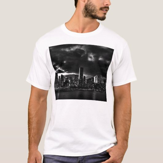 Black & White New York City T-shirt (Voorkant)