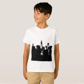 Black & White New York City T-shirt (Voorkant volledig)