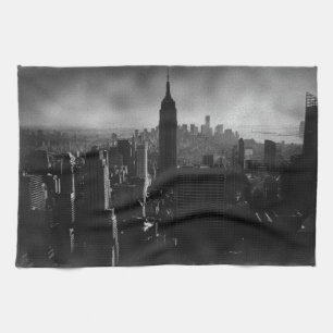 Black & White New York City Theedoek