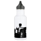 Black & White New York City Waterfles (Rechts)