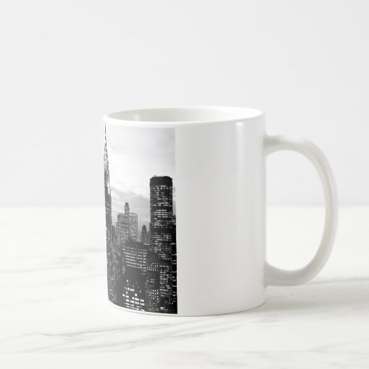 Black & White New York Koffiemok (Rechts)