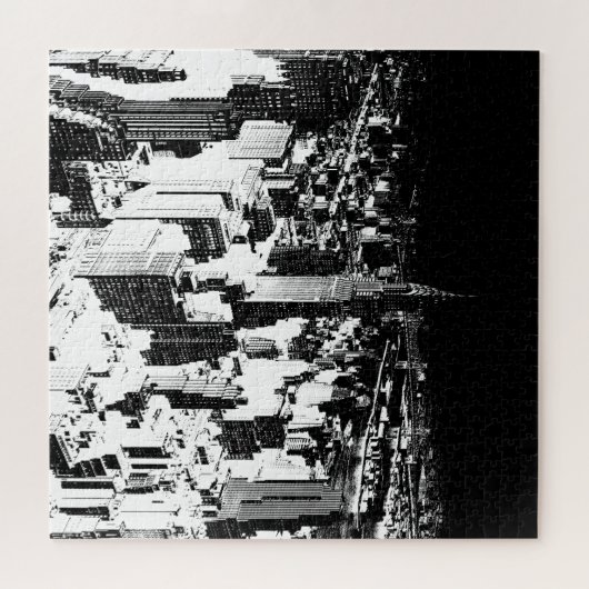 Black & White New York Legpuzzel (Horizontaal)