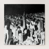 Black & White New York Legpuzzel (Verticaal)
