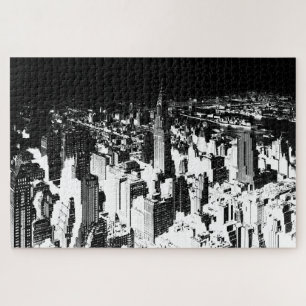 Black & White New York Legpuzzel