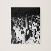 Black & White New York Legpuzzel (Verticaal)